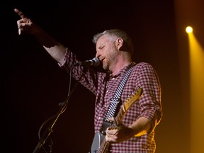 MONTREAL, QUE.: JULY 3, 2012 -- English musician Billy Bragg in concert, as part of the Montreal International Jazz Festival in Montreal Tuesday, July 3, 2012. The 54-year-old alternative performer and political activist started recording in 1983. (John Kenney/THE GAZETTE)