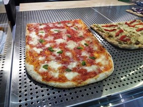 FCO serves up Pizza al Metro (photo by Dustin Gilman)