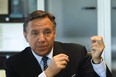To some, CAQ leader Francois Legault seems to have transformed from a committed separatist into "a Canadian" with a snap of his fingers. But he assured The Gazette editorial board he's avoiding the sovereignty issue for the next 10 years. (Dario Ayala/THE GAZETTE)