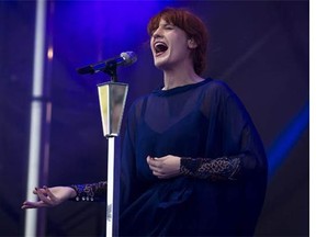 Florence Welch at Osheaga. Photo: Dario Ayala/The Gazette.