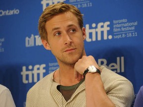 Ryan Gosling on stage prior to "The Ides Of March" Press Conference during 2011 Toronto International Film Festival on September 9, 2011 in Toronto, Canada.  (Jason Merritt/Getty Images)