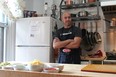 Stefano Faita teaches us how to make pasta (photo by jennifer Nachshen)
