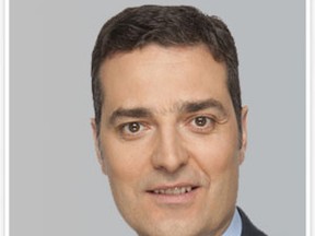 Bell's VP of regulatory affairs, Mirko Bibic will be in the hotseat when hearings of the company's proposed purchase of Astral begin in Montreal next month. PHOTO COURTESY BCE.