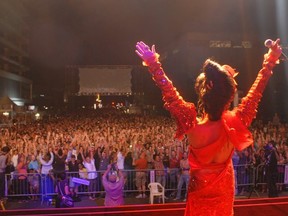 Legendary Montreal drag queen Mado La Motte hosts Mascara, now the biggest drag show on earth, at Divers/Cité, August 4 at 8 p.m. at the Jacques Cartier Pier at the Quays of the Old Port. Free admission, $5 suggested donation. (Photo courtesy Divers/Cité)