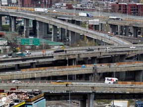 Aerial view of the Turcot interchange. John Mahoney/The Gazette