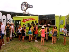 The Grumman ’78 taco truck parked at Osheaga’s Green Stage (photo by Ashley Joseph)