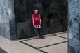 A young hockey fan waits in the lobby of the building housing the NHLPA offices in Toronto last month as negotiations continued over collective bargaining between the NHL and the NHLPA in an attempt to avoid a potential lockout. Given the state of those talks this week, he better be patient. THE CANADIAN PRESS/ Chris Young