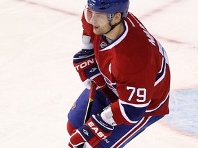 MONTREAL, QUE.: MARCH 23, 2012 -- Andrei Markov: you may see a Habs defenceman, the PQ government sees $5.75 million in taxable income. (John Kenney/THE GAZETTE)