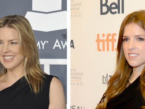 Diana Krall and Anna Kendrick lookalikes