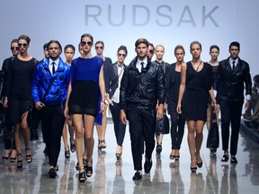 The Rudsak finale. Photos by Allen McInnis