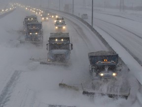 Environment Canada's chief climatologist predicts - guardedly - that scenes such as this will be few and far between during the winter of 2012-13  (THE GAZETTE/Allen McInnis)