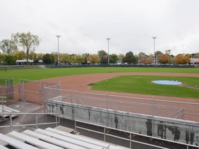 This Ahuntsic park baseball diamond will be renamed Gary Carter Field as part of Montreal's commemoration of the late Expos catcher and Hall of Famer. But is this the closest Montrealers will ever get to the game they cheered for more than 30 years? THE CANADIAN PRESS/Graham Hughes.