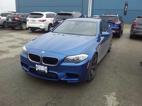 The 2013 BMW M5 capped off my day on Wednesday. Photo by Kevin Mio/The Gazette
