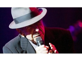 Leonard Cohen's Old Ideas won Anglophone Album of the Year at l'Autre Gala de l'ADISQ, Monday night at Théâtre St. Denis.