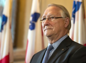 Does he look like he's going anywhere? Mayor Gerald Tremblay refused on Thursday to speculate on his political future amid allegations of widespread corruption in his administration. THE CANADIAN PRESS/Ryan Remiorz