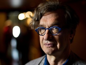 Wim Wenders at last year's Festival du nouveau cinema, for the premiere here of his film Pina. Gazette photo by John Kenney.