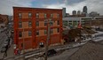 A new condo project underway in Griffintown. The CMHC is expecting condo starts to drop 10 per cent in Montreal between 2012 and 2013.