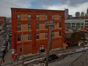 A new condo project underway in Griffintown. The CMHC is expecting condo starts to drop 10 per cent in Montreal between 2012 and 2013.