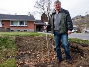 Don O'Sullivan filled in the ditch in his front yard and the town forced him to reopen it.