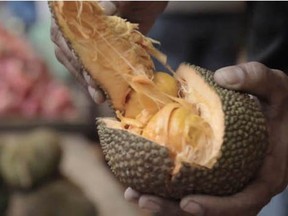 Just one of the many, many  fruits on view in the documentary The Fruit Hunters.