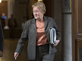 Quebec Premier Pauline Marois, who has occasionally benefited from the privacy offered by Club 357c, a high end private club in Old Montreal, warns we shouldn't be too quick to judge the establishment simply because its guest list has been entered into evidence before the Charbonneau inquiry into allegations of corruption in the Quebec construction industry.  THE CANADIAN PRESS/Jacques Boissinot