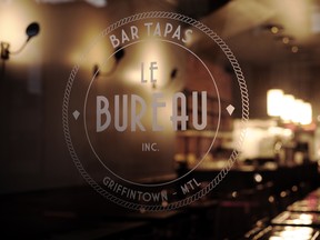 Le Bureau, a new tapas bar in Griffintown (photo by Maxim Morin)