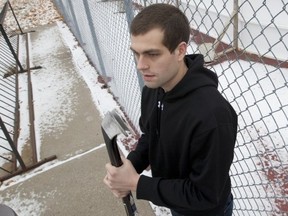 Chris Guerra Edward at the Janiszewski Park in Dollard des Ormeaux.