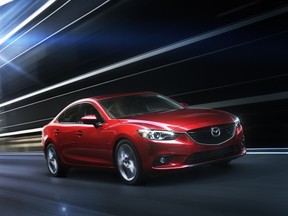 The 2014 Mazda6 sedan. Courtesy of Mazda Canada.