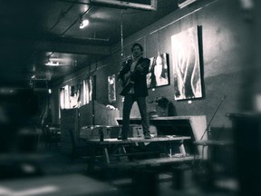 Rockabilly singer-songwriter Kurt Chaboyer performs his songs at the cinq à sept every second Thursday at Divan Orange (4234 St-Laurent) beginning on Jan 17 (Photo by Emilie Clement, courtesy Kurt Chaboyer)