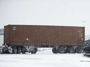 Two trucks and a pickup collided on Highway 40 eastbound Friday morning in Vaudreuil-Dorion.