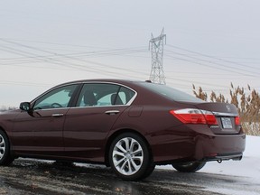 The 2013 Honda Accord's side view. Photo by Kevin Mio/The Gazette