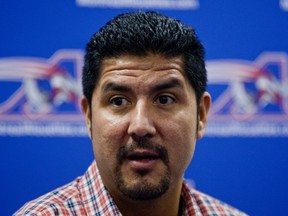 Als quarterback Anthony Calvillo is getting a new head coach, Dan Hawkins, and might be forced to learn a new offence.
Dave Sidaway/TheGazette