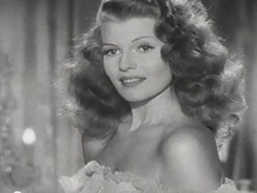 Rita Hayworth in Gilda.
