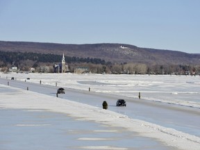 A file shot of the Ice Bridge from Feb, 2009