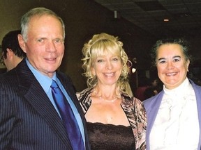 Tom Kirkpatrick, left, Marian Siminski (who is Lakeshore Light Opera's musical director), and Kathryn and John Woodard.