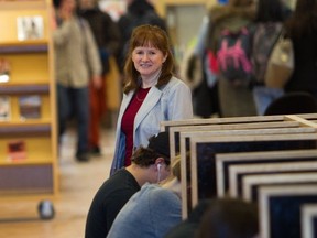 Carolyn Littlejohns is the head of technical services at John Abbott College Library. (John Kenney/THE GAZETTE)