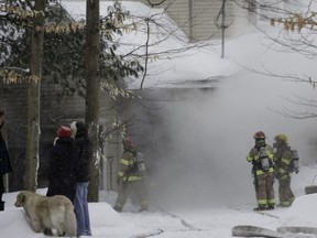 Firefighters were on the scene on Bedard St. at about 4 p.m. Feb. 8.