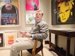 MONTREAL, QUE: December  28, 2012 - Art curator/ collector / Warhol expert Paul Marechal amongst his collection in Montreal Friday, December 28, 2012 (Peter McCabe / THE GAZETTE) ORG XMIT: 45497