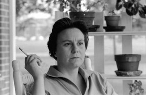 Harper Lee, author of the novel To Kill A Mockingbird. A documentary about her, Harper Lee: Hey, Boo, is being shown at FIFA, the Festival of Films on Art.