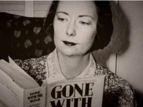 Margaret Mitchell, author of the novel Gone With the Wind. A documentary about her, Margaret Mitchell: American Rebel, is being shown at the Festival of Films on Art, FIFA 2013.