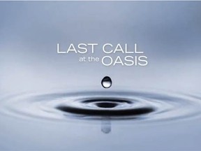 An image from the trailer of the documentary film, Last Call at the Oasis.