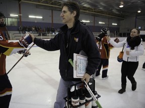 Michael Mugridge after a game.