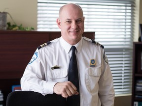 “I’m a community person at heart,” says Michel Wilson, Station 3 Commander, who joined the force in 1983.