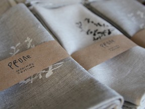 Napkins by Prune Textiles (photo courtesy of Prune Textiles)