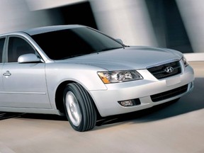 The 2006 Hyundai Sonata. Courtesy of Hyundai.