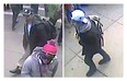 These images taken from a video released by the FBI on April 18, 2013 shows Suspect One (L) and Suspect Two (R) walking  along the route of the Boston Marathon on April 15, 2013. Both are being sought by the FBI in connection with the marathon bombing that killed three  and injured more than 180. Investigators consider the two men to be "armed and extremely dangerous," said Rick DesLauriers, Federal Bureau of Investigation (FBI) chief in Boston.  The FBI had no details of the identities or origin of the two men, who were only named as Suspect One and Suspect Two. Both appeared to be young men, one dressed in a black cap, one in a white baseball cap.
