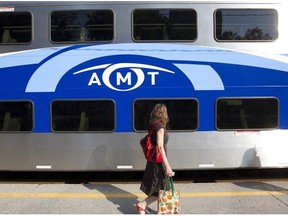 The AMT has spent $308 million on 20 electric-diesel Bombardier locomotives. Deux-Montagnes is the only electrically-powered line.