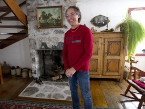 Andre Charbonneau inside the Maison Antoine Pilon, February 14, 2013.