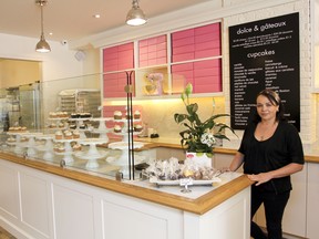 Owner Luisa Pinto inside her shop. (Photo by Michelle Little)
