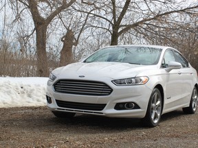2013 Ford Fusion Hybrid. Photo by Kevin Mio/The Gazette